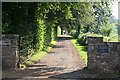 Bampton: entrance to Westbrook Farmhouse