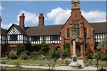 SO8554 : Laslett's Almshouses, Worcester by Philip Halling