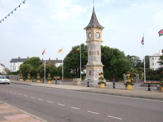 Diamond Jubilee Memorial Clock Tower, Exmouth.