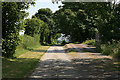 Drive & weighbridge at Faulstone Down Farm