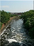 SE2734 : River Aire, Armley, Leeds by Rich Tea