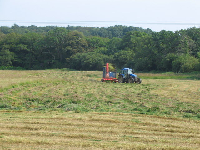 Grass cutting at Lanlivery