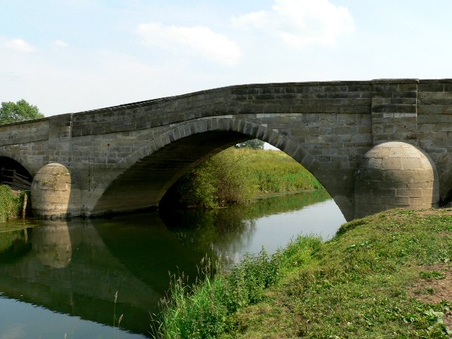 Through the Arch of the Derwent Bridge