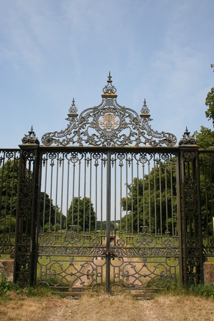 Revesby Abbey Gates, detail