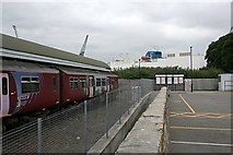 SW8132 : Falmouth Docks Station by Tony Atkin