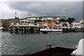 SW8033 : Falmouth Town Pier by Tony Atkin