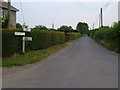 Greenway, North Curry at junction of Oxen Lane