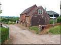 Old farm buildings at Knenhall Farm