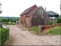 SJ9237 : Old farm buildings at Knenhall Farm by Oliver Dixon