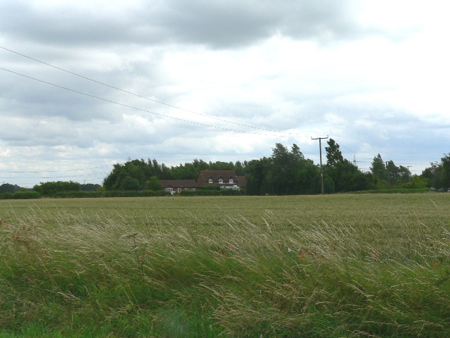 Crop and Windbreaks Round a Farmhouse