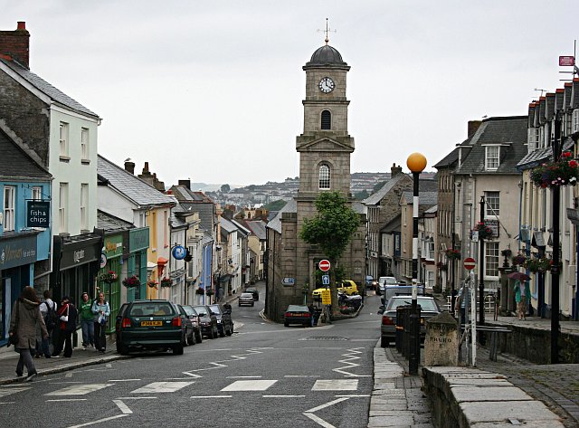 Penryn Town Centre © Tony Atkin :: Geograph Britain and Ireland