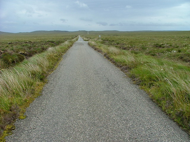 Long Stretch on the Pentland Road