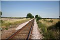 View from Burton Lane level crossing