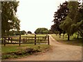 TL5433 : Brick House Farm approach, near Debden, Essex by Robert Edwards