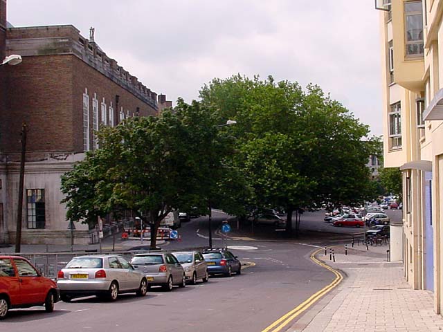 Car Park and Back of Council Buildings