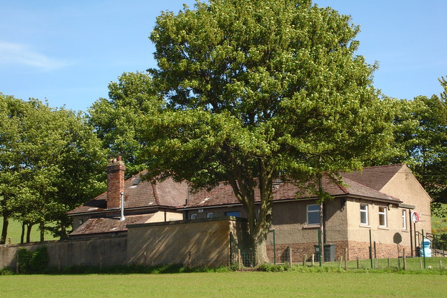 Rear aspect of Eassie School