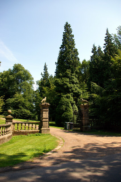 Entry to Girsby Manor