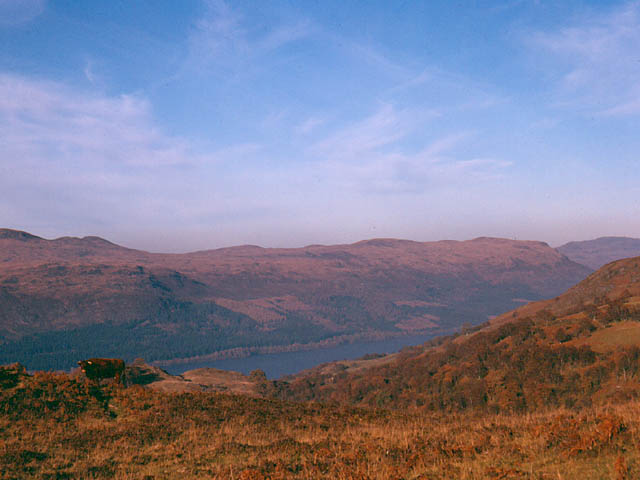 View of Loch Ness with Carn Doire Chaorach on right