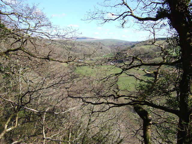 Cwm Gwaun, view towards the Preselis