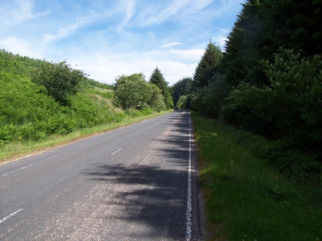 Glendaruel, road at Caol Ghleann