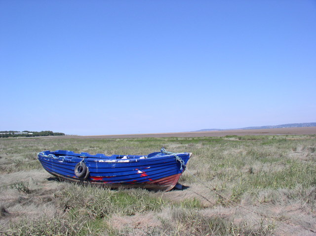 Stranded boat