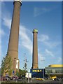 Old Power Station Chimneys