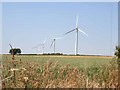 NY3153 : Great Orton Wind Farm by Oliver Dixon