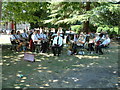 Frodsham Silver Band in Castle Park, Frodsham