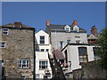 House backs, behind Pendre, Cardigan