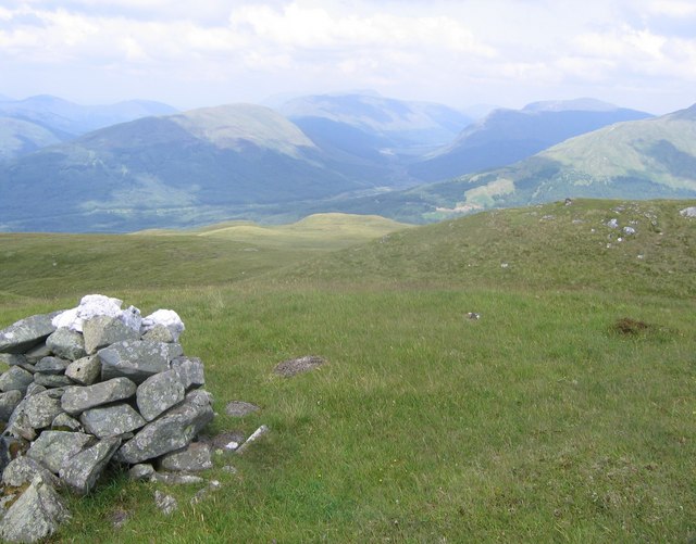 Summit of Beinn Bhalgairean