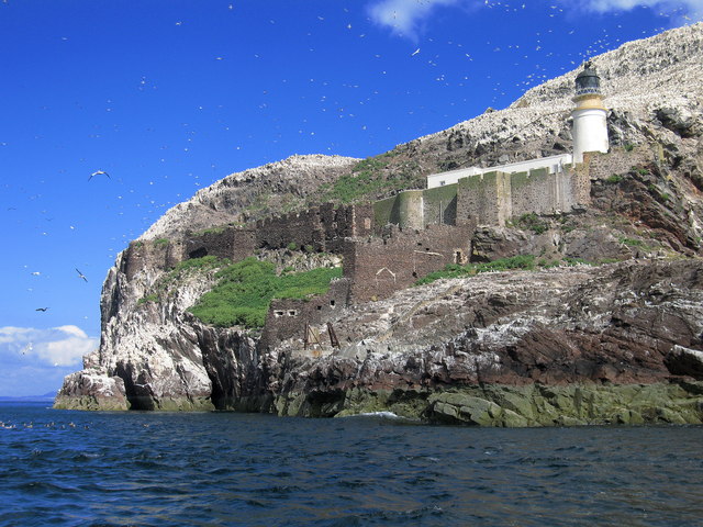 Bass Rock, Lighthouse and Castle