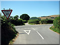 Crossroads near Glanystwyth