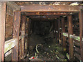 Inside mine adit