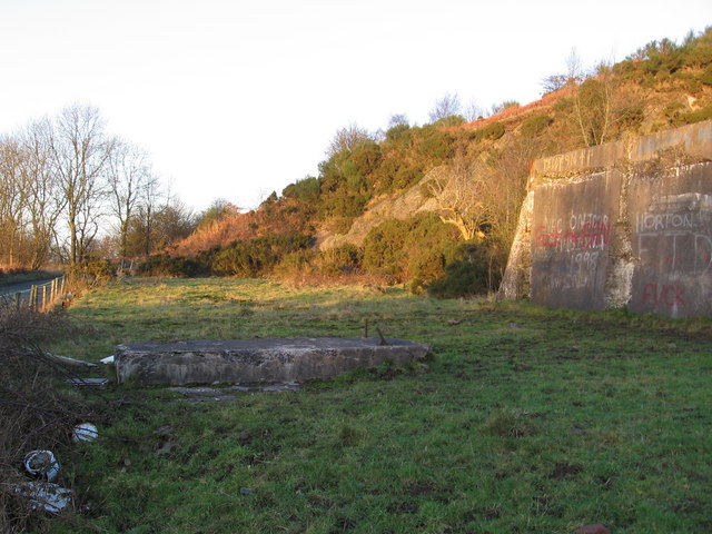 Mill building remains