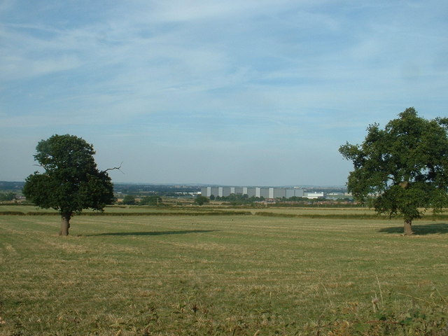 Farmland near the B5125