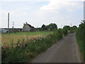 Approaching West Barn Farm