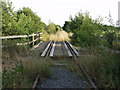 The Gobowen to Llynclys railway crosses the River Morda