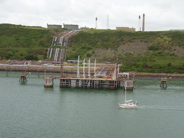 Loading piers,  Milford Haven