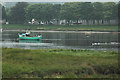 Boat on the River Dee at Kircudbright