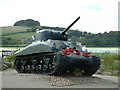 SX8242 : Slapton Sands, The Tank Rescued from The Sea by Neil Kennedy