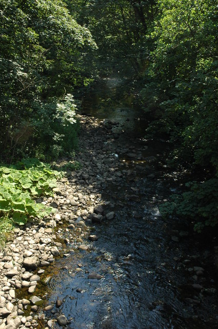 Shinnel water from the bridge at Tynron.