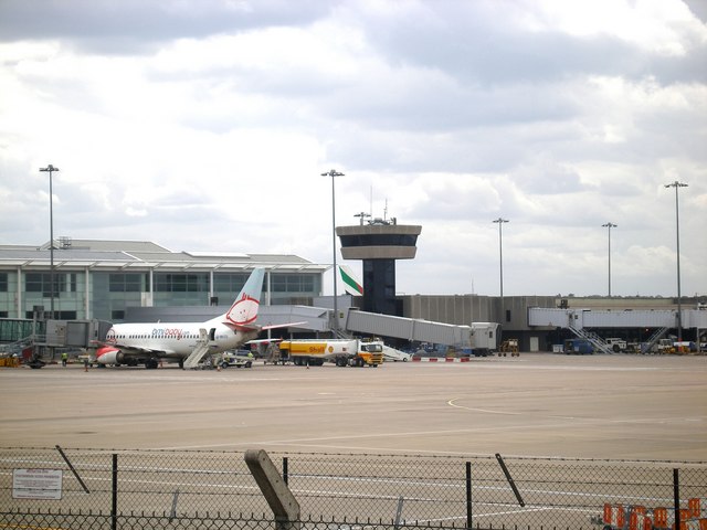 Birmingham Airport - Terminal 1 and Control Tower
