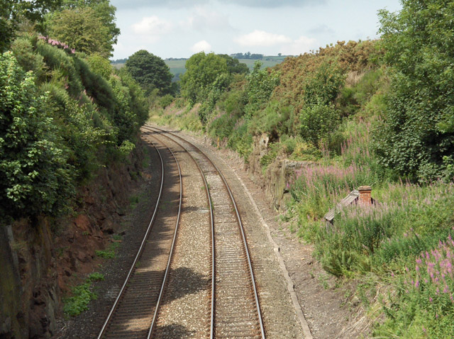 Railway near Lazonby