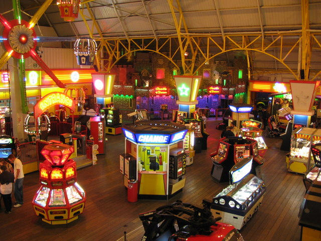 Grand Pier amusements © Phil Williams cc-by-sa/2.0 :: Geograph Britain ...