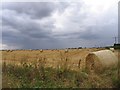 Bales and clouds