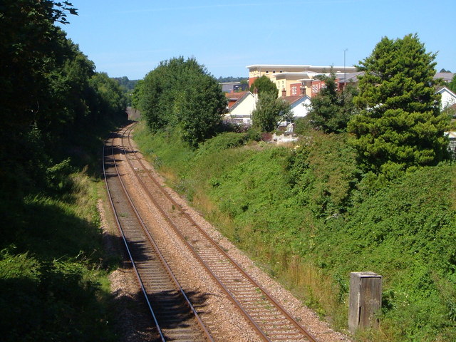 Railway line north of Torre