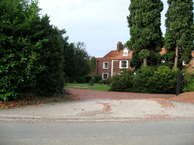 The Driveway To Portington Hall