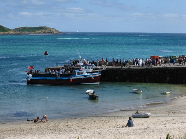 Higher Town quay, St Martin's - Scilly