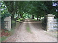 Driveway to Swerford Park Farm