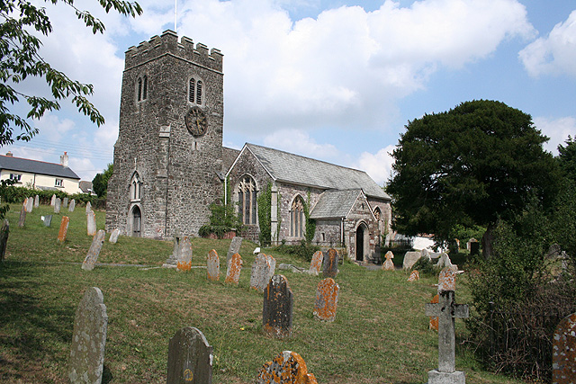 Zeal Monachorum: St Peter’s church © Martin Bodman :: Geograph Britain ...